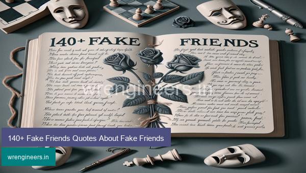 140+ Fake Friends Quotes About Fake Friends