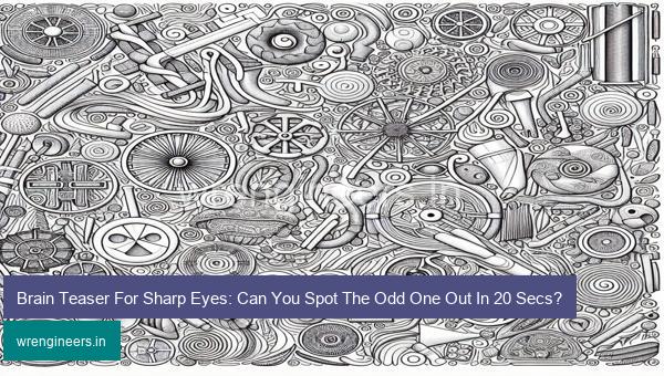 Brain Teaser For Sharp Eyes: Can You Spot The Odd One Out In 20 Secs?