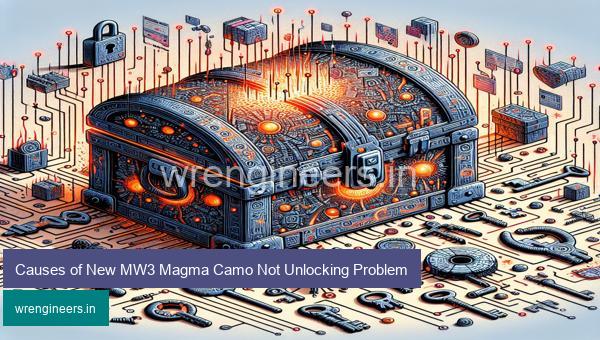Causes of New MW3 Magma Camo Not Unlocking Problem