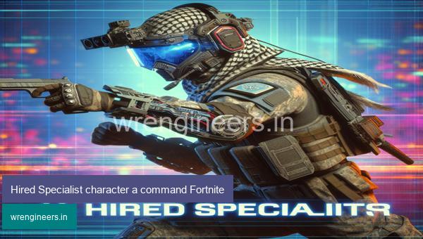 Hired Specialist character a command Fortnite