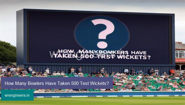 How Many Bowlers Have Taken 500 Test Wickets?