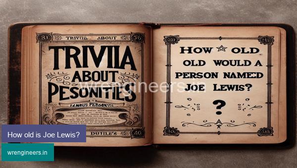 How old is Joe Lewis?