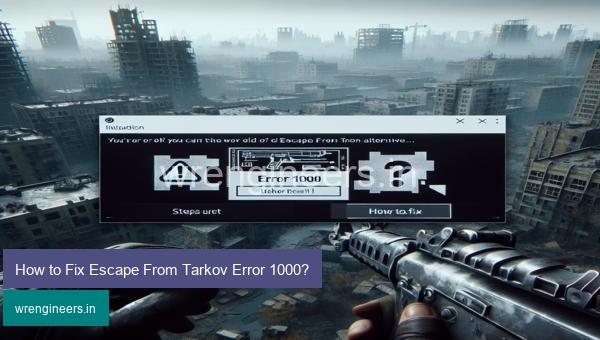 How to Fix Escape From Tarkov Error 1000?