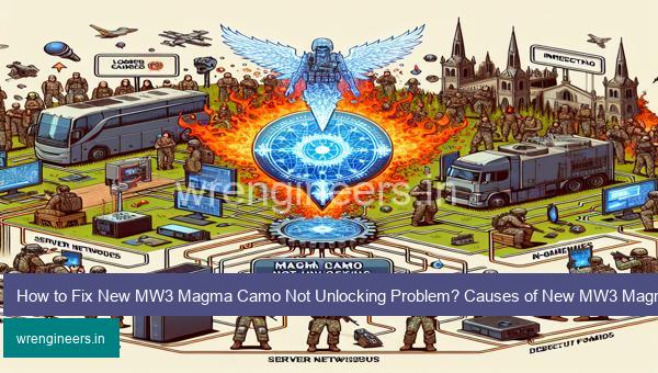 How to Fix New MW3 Magma Camo Not Unlocking Problem? Causes of New MW3 Magma Camo Not Unlocking Problem