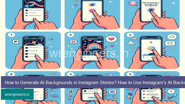 How to Generate AI Backgrounds in Instagram Stories? How to Use Instagram's AI Backdrop?