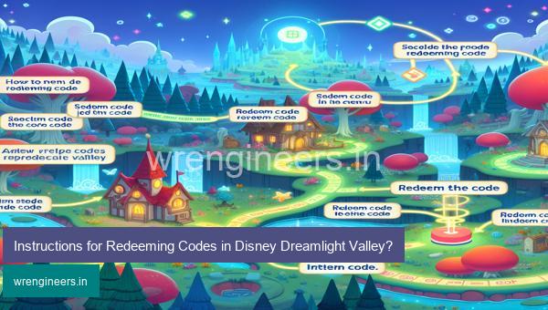 Instructions for Redeeming Codes in Disney Dreamlight Valley?
