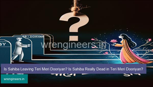 Is Sahiba Leaving Teri Meri Dooriyan? Is Sahiba Really Dead in Teri Meri Dooriyan?