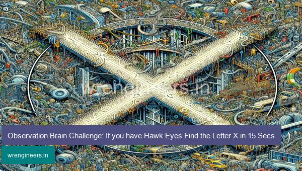 Observation Brain Challenge: If you have Hawk Eyes Find the Letter X in 15 Secs