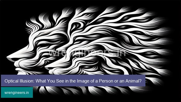 Optical Illusion: What You See in the Image of a Person or an Animal?