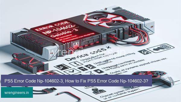 PS5 Error Code Np-104602-3, How to Fix PS5 Error Code Np-104602-3?