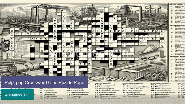 Pulp, pap Crossword Clue Puzzle Page