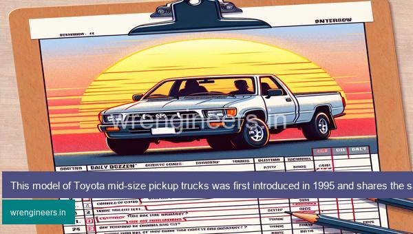 This model of Toyota mid-size pickup trucks was first introduced in 1995 and shares the same name as a West Coast U.S. city. Daily Dozen Trivia Answers