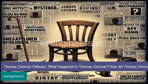 Thomas German Obituary, What Happened to Thomas German? How did Thomas German Die?