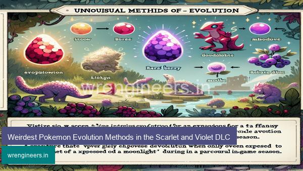 Weirdest Pokemon Evolution Methods in the Scarlet and Violet DLC