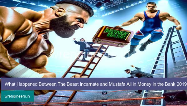 What Happened Between The Beast Incarnate and Mustafa Ali in Money in the Bank 2019 Ladder Match?