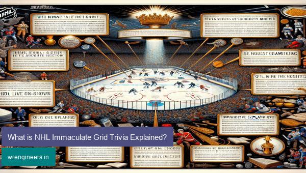 What is NHL Immaculate Grid Trivia Explained?