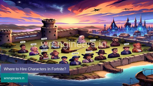 Where to Hire Characters In Fortnite?