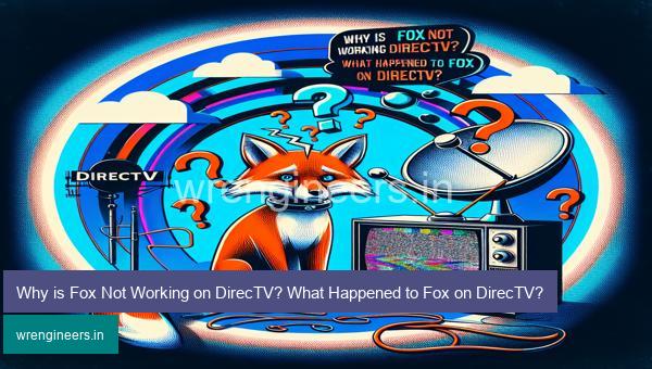 Why is Fox Not Working on DirecTV? What Happened to Fox on DirecTV?