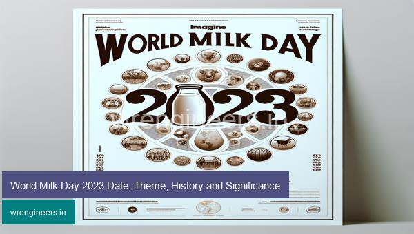 World Milk Day 2023 Date, Theme, History and Significance