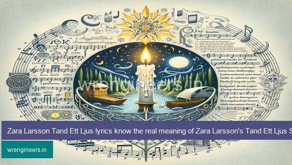 Zara Larsson Tand Ett Ljus lyrics know the real meaning of Zara Larsson's Tand Ett Ljus Song lyrics