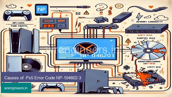 Causes of  Ps5 Error Code NP-104602-3