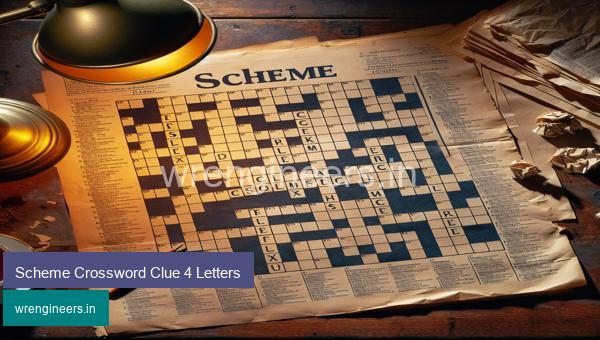 Scheme Crossword Clue 4 Letters